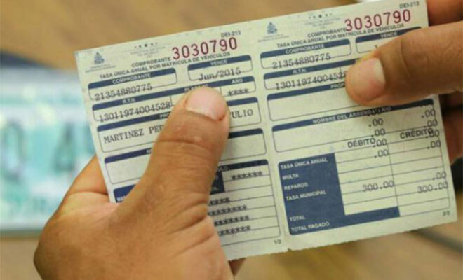 Hoy vence  el plazo para el pago de la amnistía vehicular