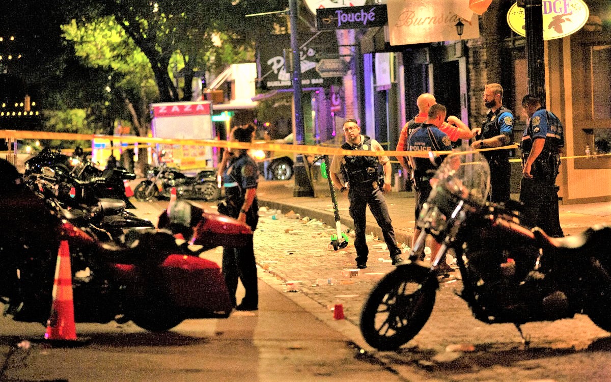 EEUU: Al menos 13 personas resultaron heridas en un tiroteo en el centro de Austin, Texas