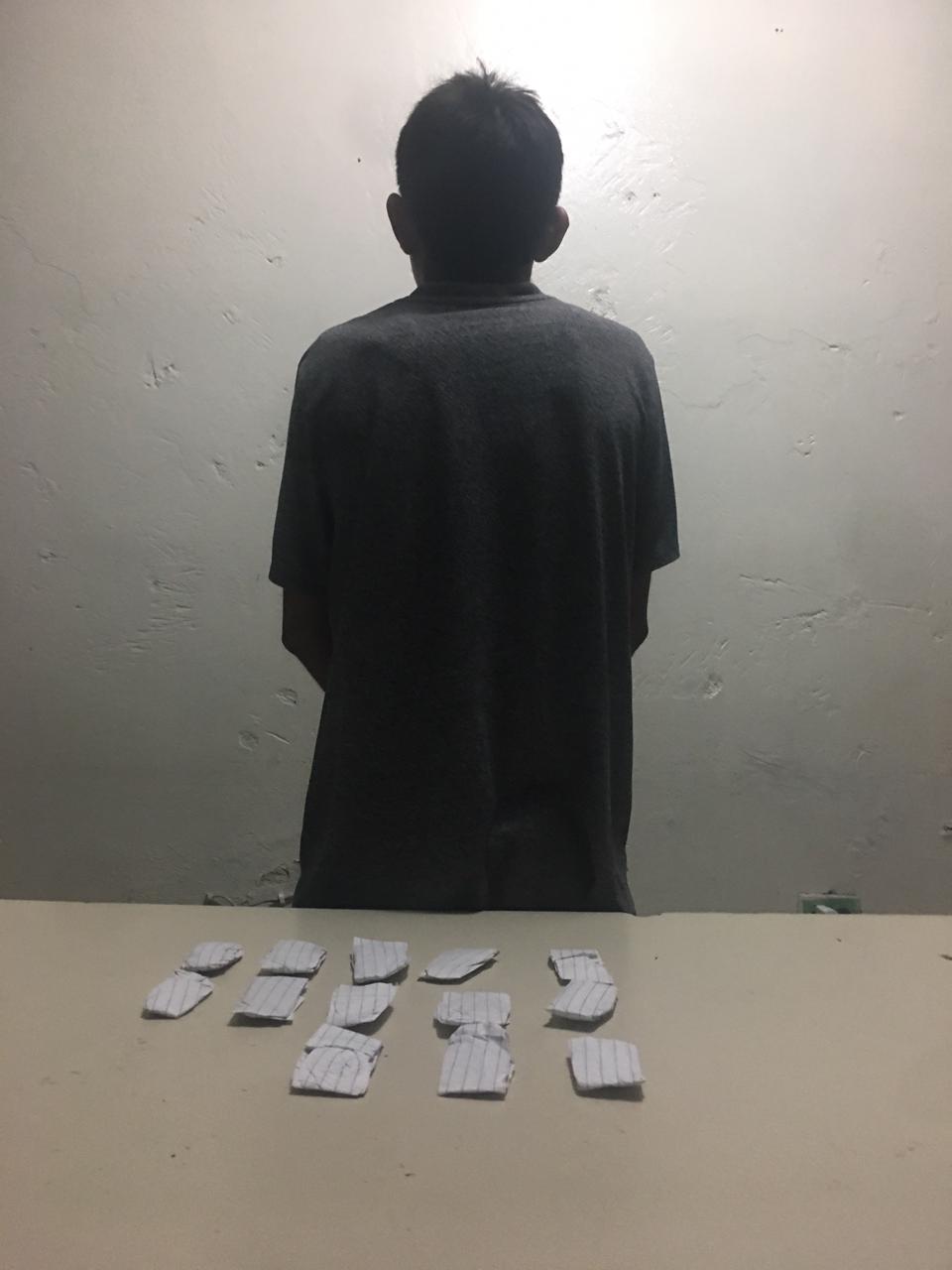 Detienen en posesión de droga a menor de edad en la zona oriental