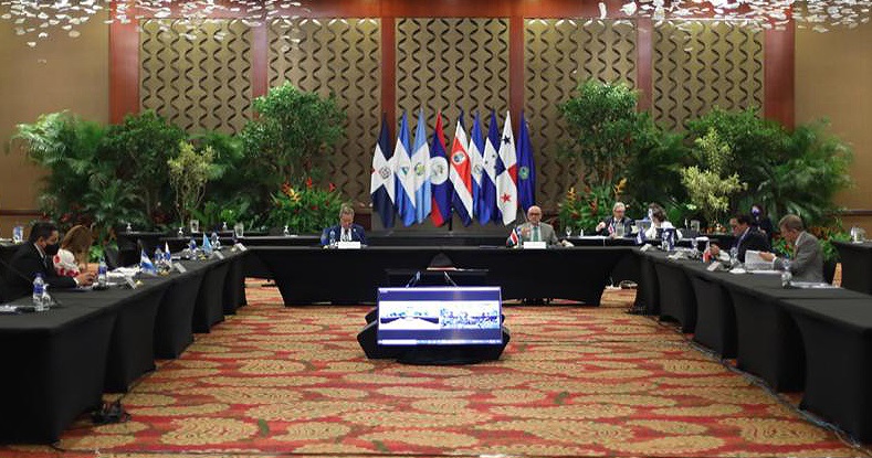 Cancilleres del SICA se reúnen con Ministra de Asuntos Exteriores, Unión Europea y Cooperación de España, Arancha González