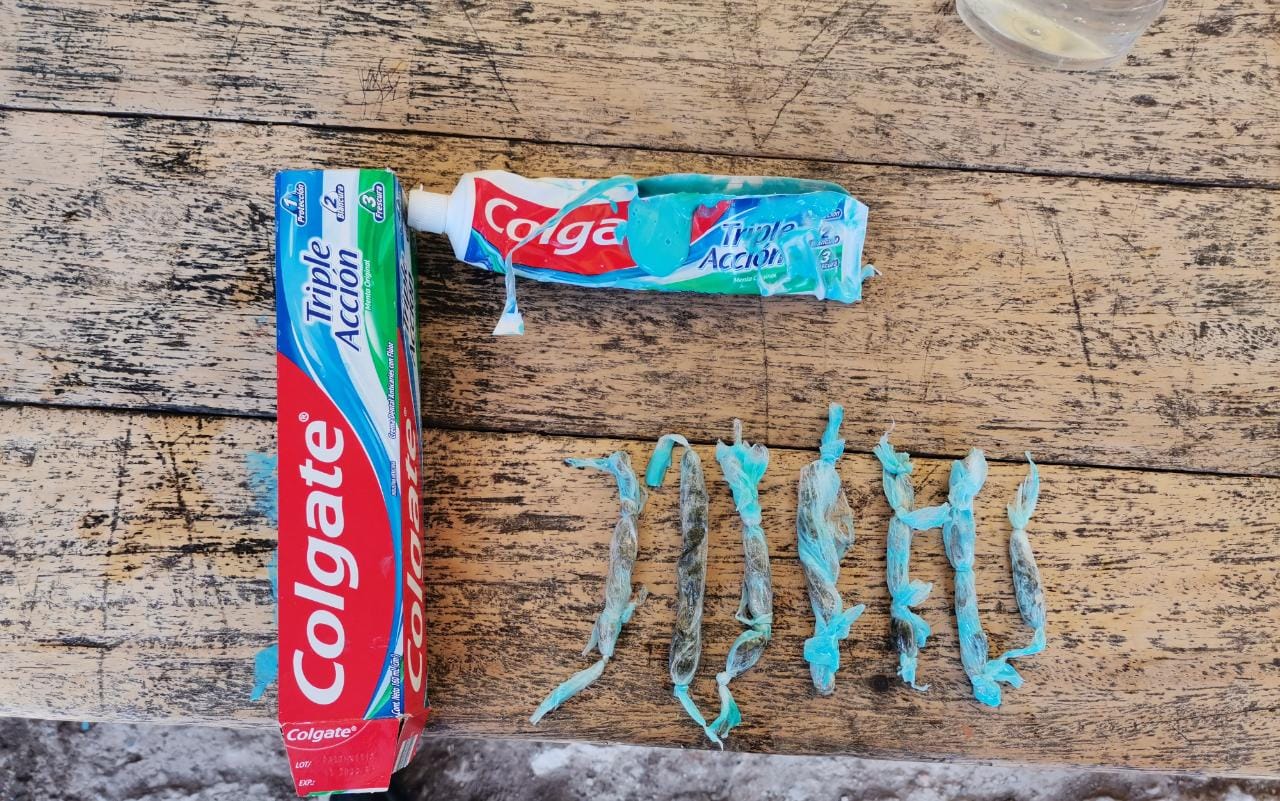 En un empaque de pasta dental mujer pretendía introducir droga al centro penal de Yoro