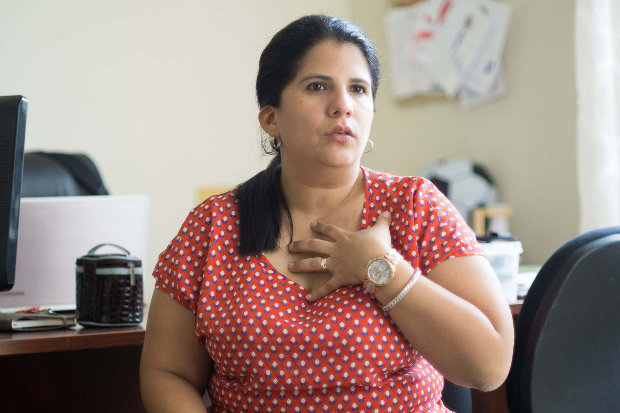 Fátima Mena: «Lamento el conflicto interno, pero el liderazgo de Salvador es indiscutible»