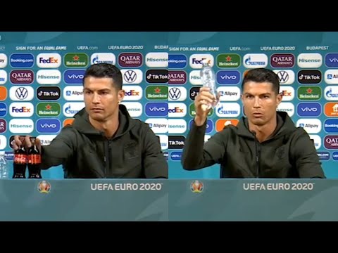 Unos $4 mil millones pierde Coca Cola tras rechazo de Cristiano Ronaldo Unos $4 mil millones pierde Coca Cola tras rechazo de Cristiano Ronaldo