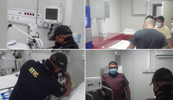 MP constató que en hospitales móviles de Choluteca no se brinda atención a pacientes Covid-19