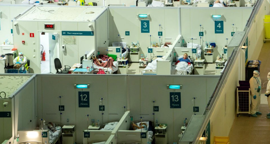 Rusia registró la cifra diaria de muertes por coronavirus más alta del año por segundo día consecutivo Rusia registró la cifra diaria de muertes por coronavirus más alta del año por segundo día consecutivo