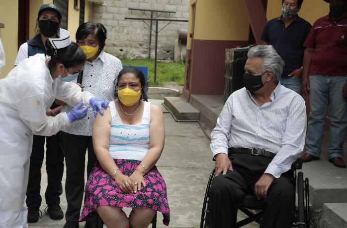 Viceministro de Salud: «Hoy solo vacunaremos a personas con discapacidad» Viceministro de Salud: «Hoy solo vacunaremos a personas con discapacidad»