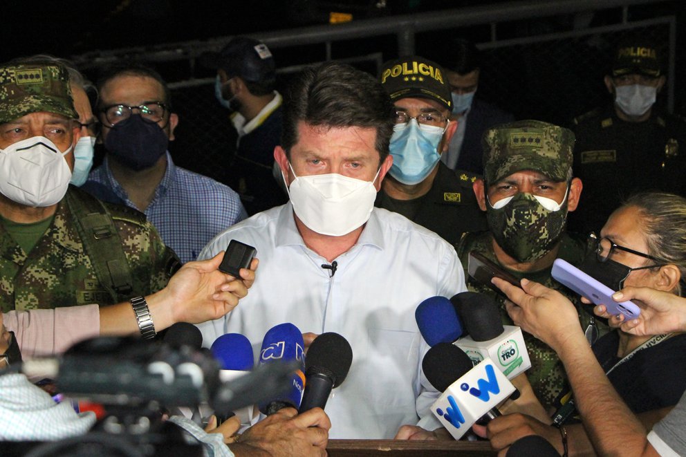 Ministro de Defensa afirma que atentados contra Duque y Brigada 30 se planearon desde Venezuela