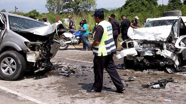 791 personas han perdido la vida en 5,900 accidentes de tránsito en lo que va del año