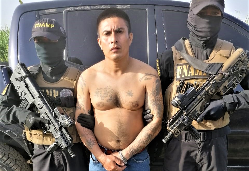 Capturan a “El Garfield” cabecilla de la MS-13 en SPS