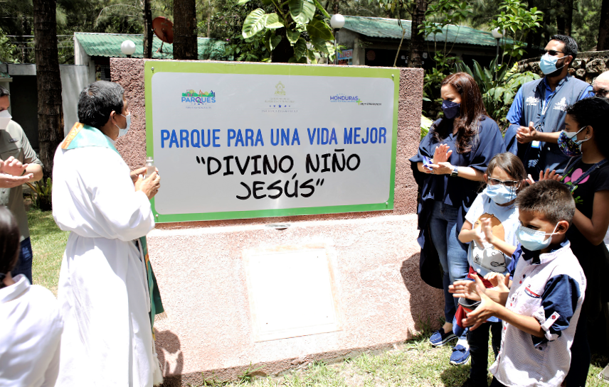 El Parque para una Vida Mejor número 108 fue inaugurado por el Gobierno en la capital