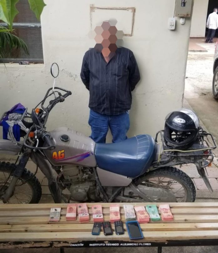 En posesión de casi medio millón de córdobas capturan a sujeto en El Paraíso En posesión de casi medio millón de córdobas capturan a sujeto en El Paraíso