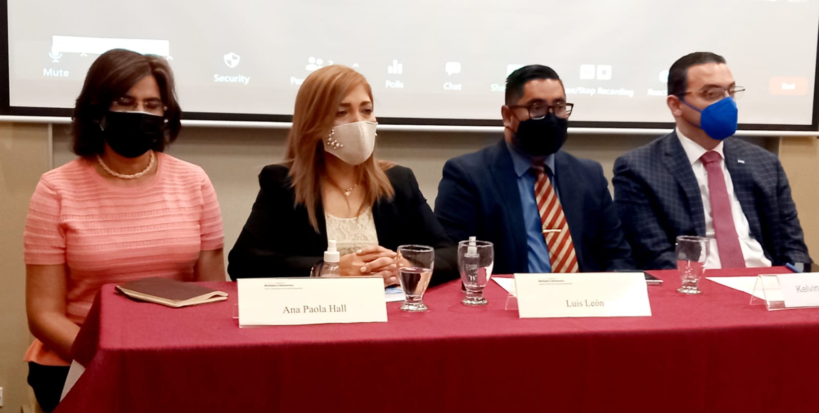 Este jueves se realizó el foro “un voto contra la violencia política hacia las mujeres”