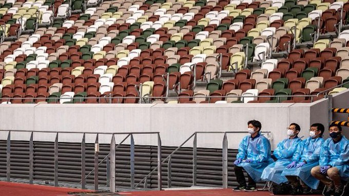 Tokio 2020 contempla ahora estadios sin público ante el repunte de contagios Tokio 2020 contempla ahora estadios sin público ante el repunte de contagios