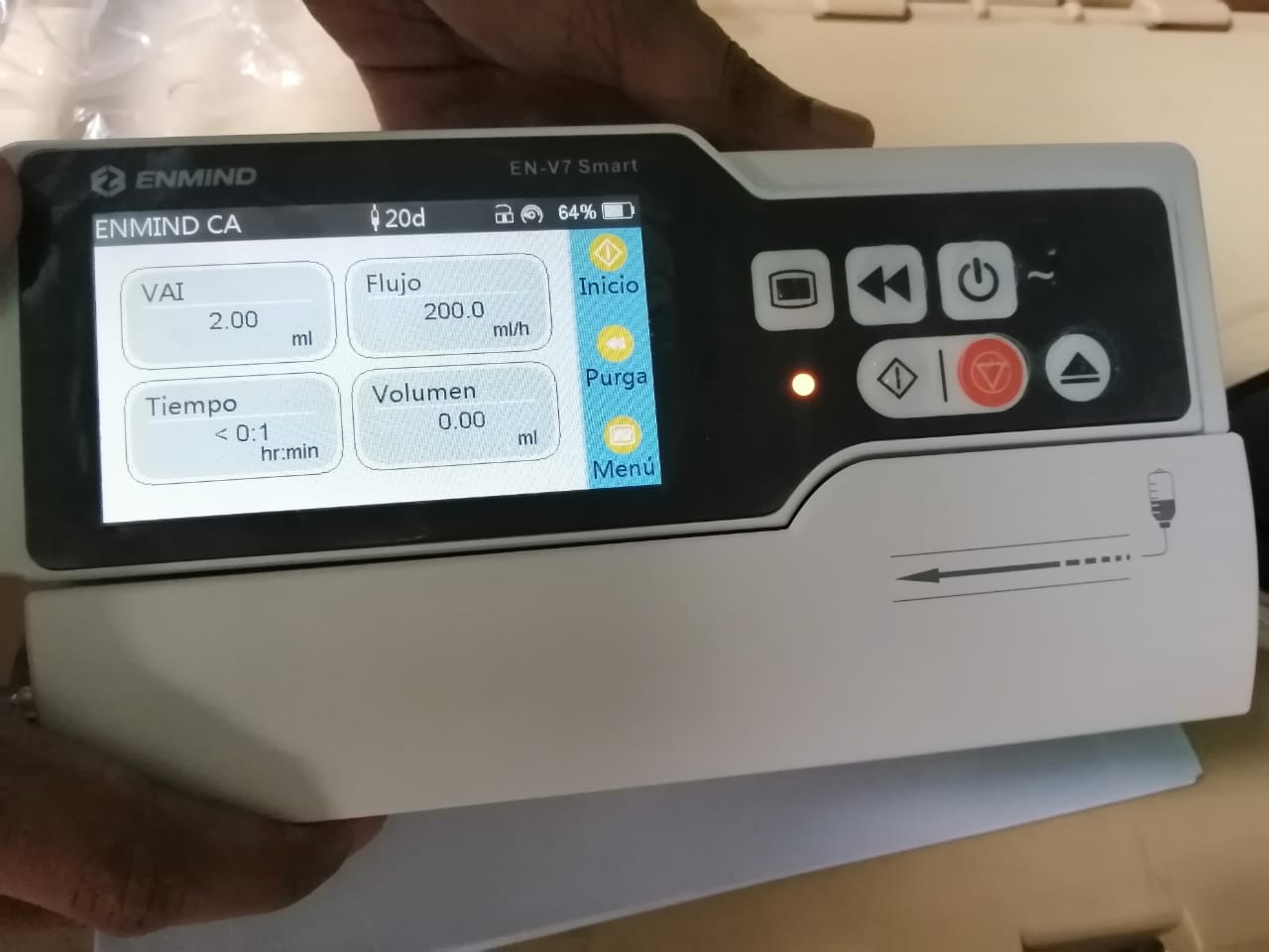 El Hospital Escuela adquiere 300 bombas de infusión para pacientes Covid-19