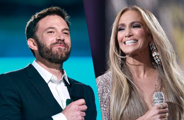 Captan a Ben Affleck y Jennifer López abrazados dando un paseo