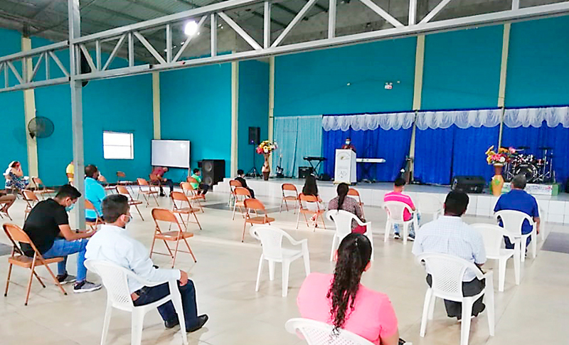 Comienza jornada de vacunación a pastores evangélicos y congregaciones en la zona norte