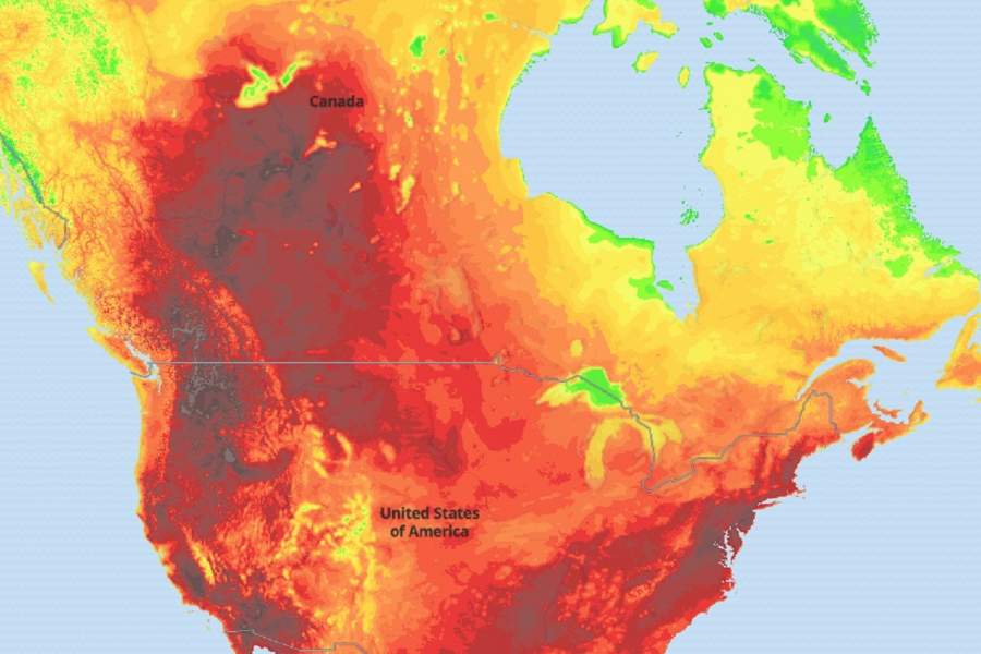 Canadá: Casi 500 muertes repentinas en cinco días por la ola de calor extremo