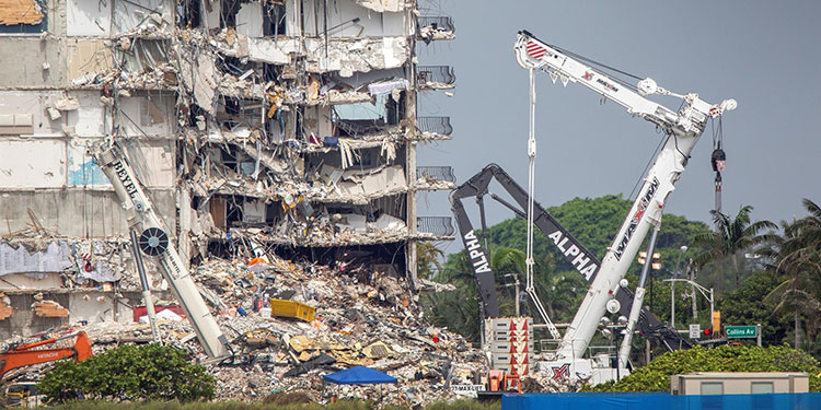 Ascienden a 28 los muertos tras derrumbe en Miami-Dade