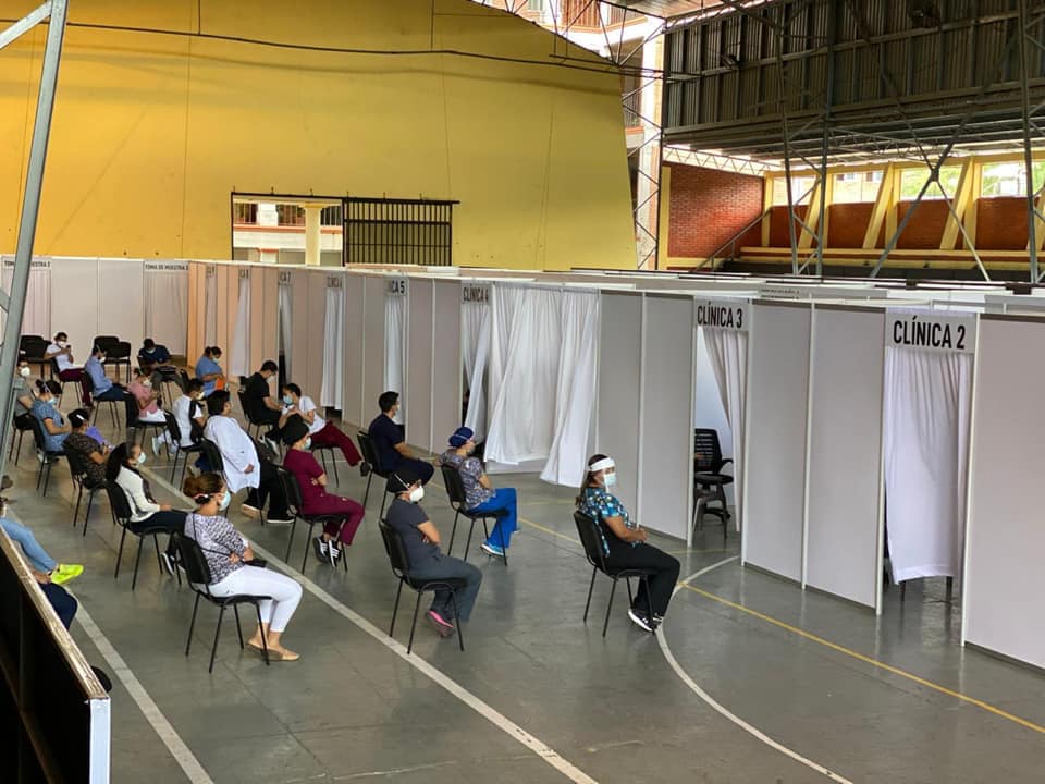 Unas 2,184  atenciones de pacientes se registran  en centros de triajes del Distrito Central en las últimas horas