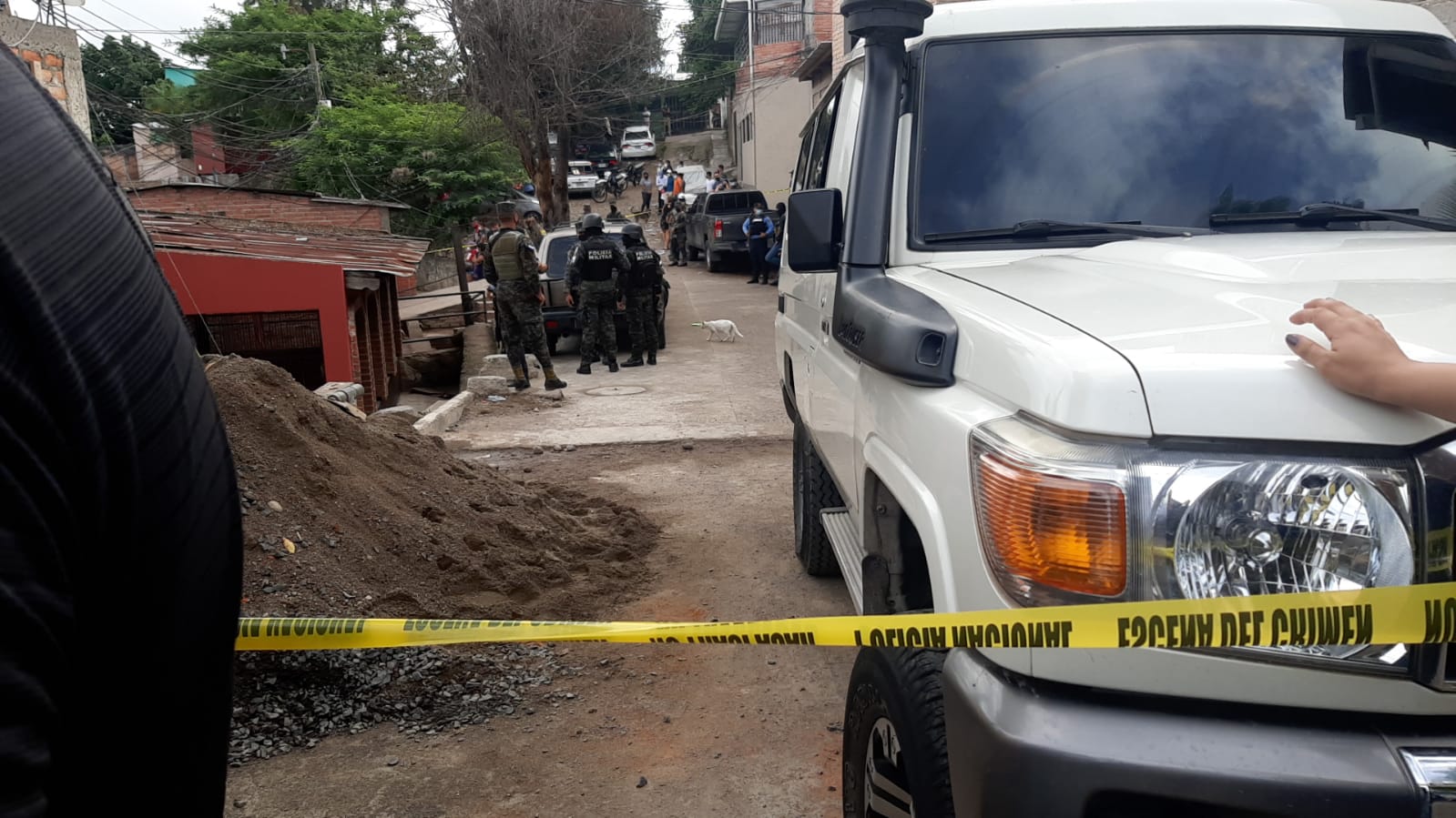 Una persona muerta durante operativo de la FNAMP en la Colonia Suazo Córdova en Comayagüela Una persona muerta durante operativo de la FNAMP en la Colonia Suazo Córdova en Comayagüela