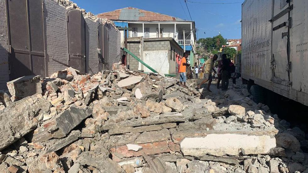 Haití: terremoto de magnitud 7,2 sacude al país y deja varias personas muertas