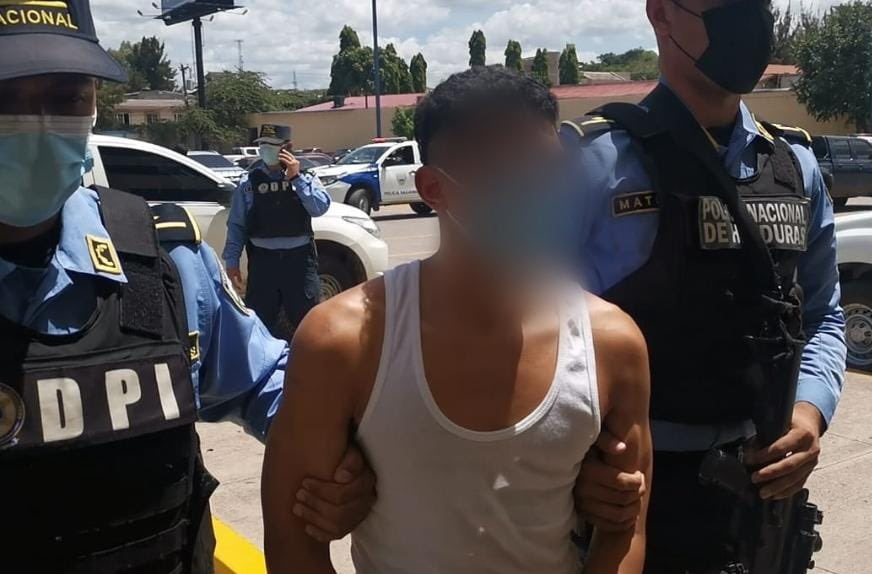 Supuesto miembro activo de la pandilla 18 es capturado por el delito de asesinato