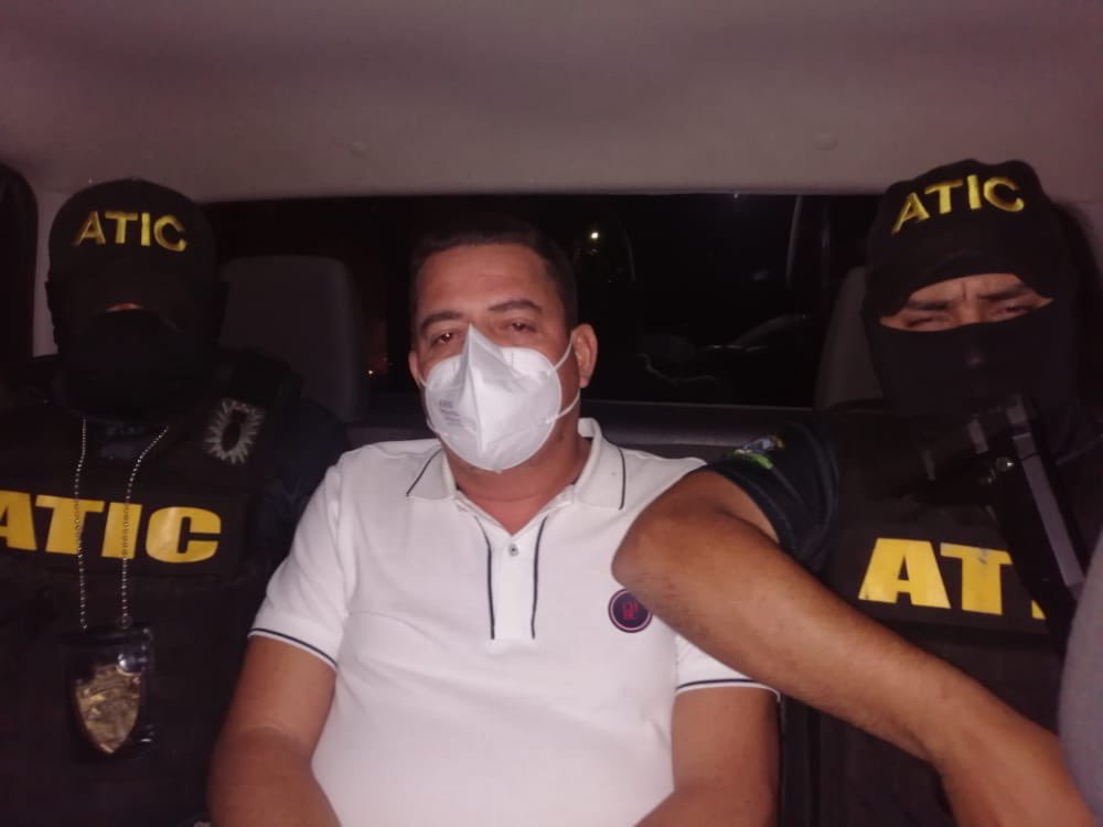 ATIC captura en exclusiva residencial capitalina a, Fredy Donaldo Mármol Vallejo, solicitado en extradición por EE.UU.