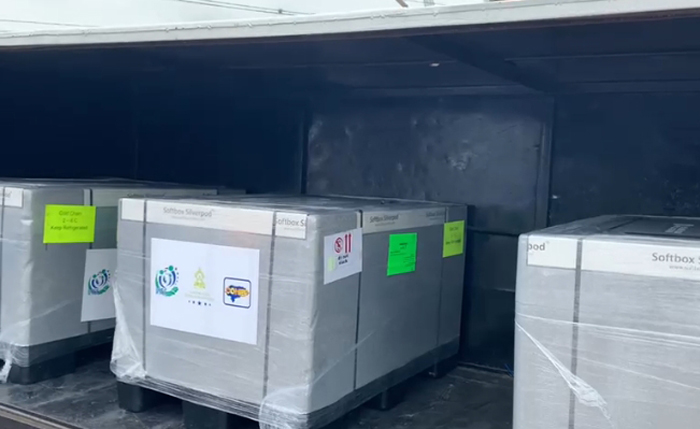 Llega al IHSS segundo lote con más de 67 mil vacunas de AstraZeneca Llega al IHSS segundo lote con más de 67 mil vacunas de AstraZeneca