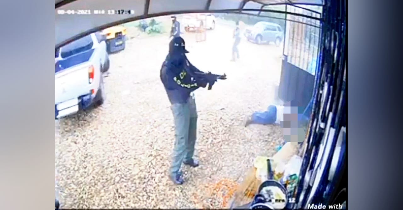 Con indumentaria militar acribillan a dos personas en Olancho