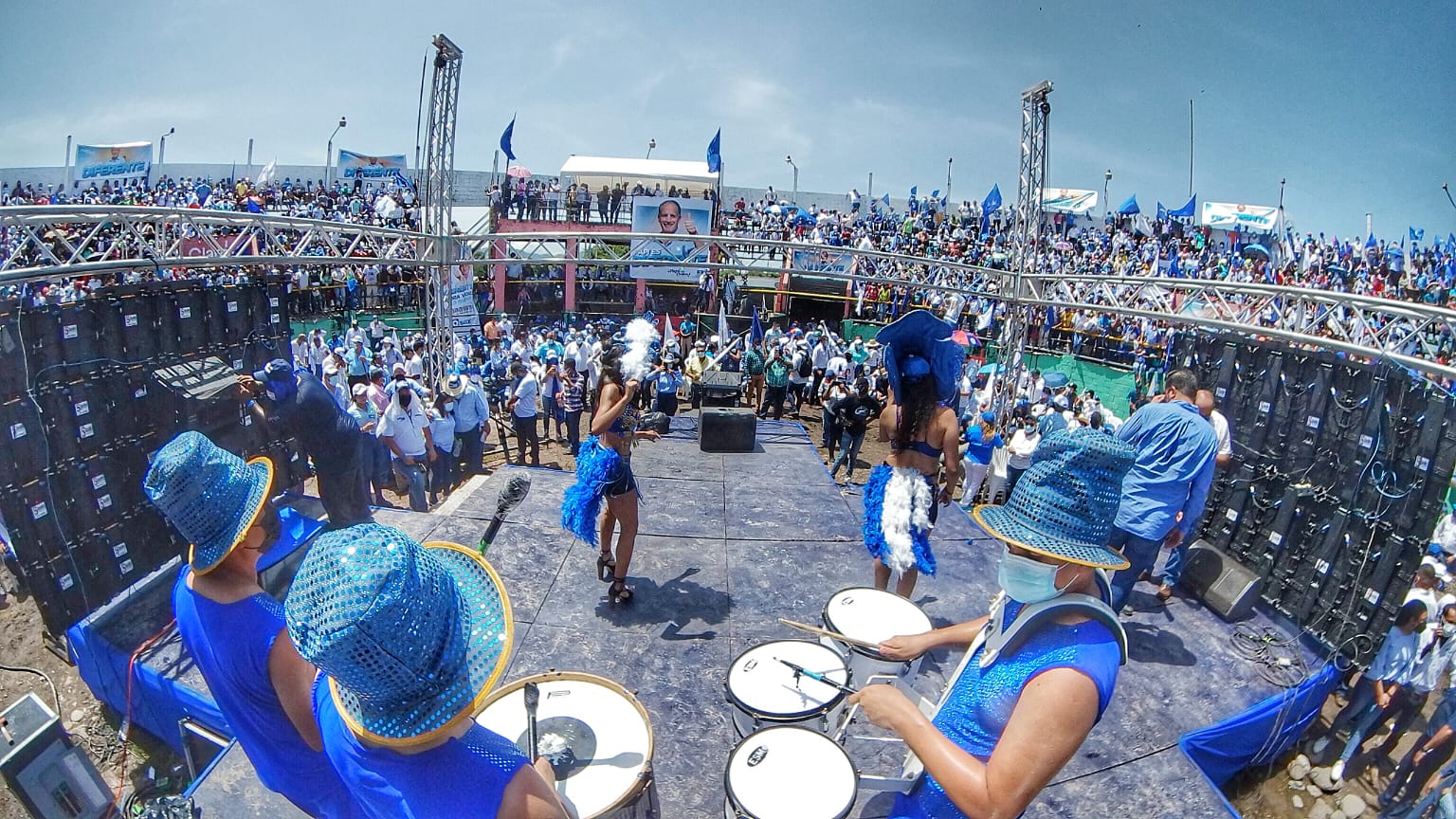 Copeco recomienda espacios abiertos para concentraciones políticas