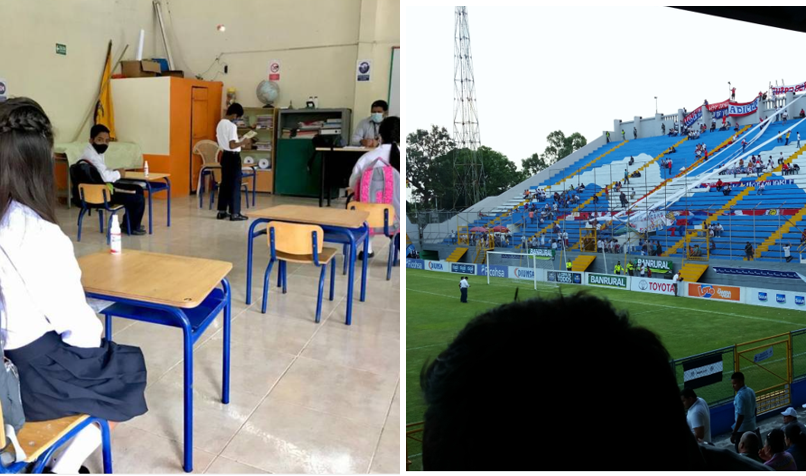 Mesa Multisectorial apoya clases semipresenciales y un 20% de aforo en los estadios