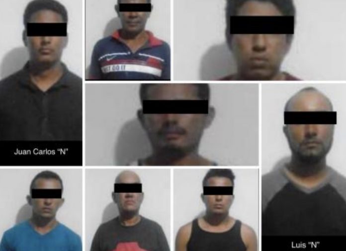 Capturan en México a siete hondureños por suponerlos integrantes del Cártel de Jalisco