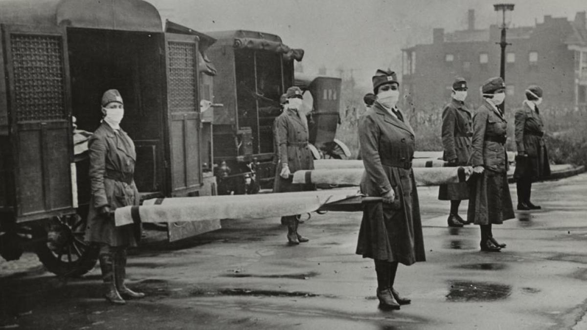 La Covid-19 iguala número de decesos de fiebre española en EEUU