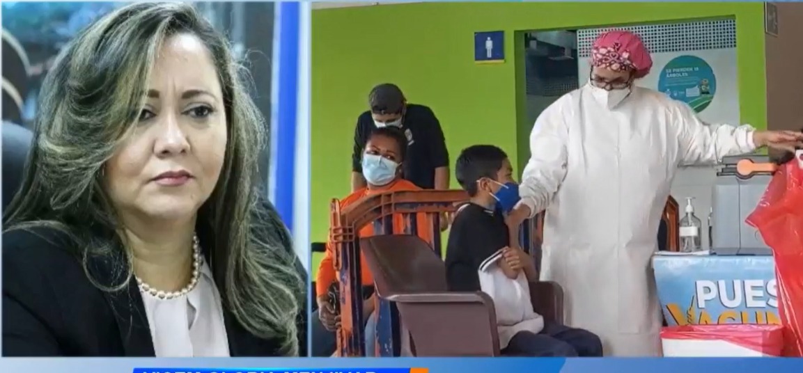 Viceministra de educación: En séptima jornada de vacunación se pretende inocular a 43 mil estudiantes de entre 15 a 17 años Viceministra de educación: En séptima jornada de vacunación se pretende inocular a 43 mil estudiantes de entre 15 a 17 años