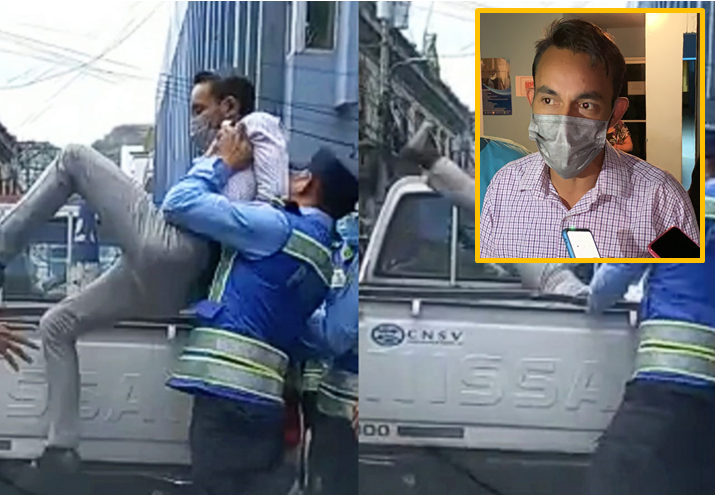 Policía da paliza a periodista lo envía a prisión y luego defensores DD.HH logran su libertad