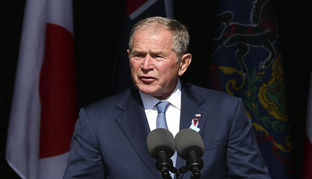Expresidente Bush lamenta la desunión de EEUU a 20 años de los atentados del 11-S Expresidente Bush lamenta la desunión de EEUU a 20 años de los atentados del 11-S
