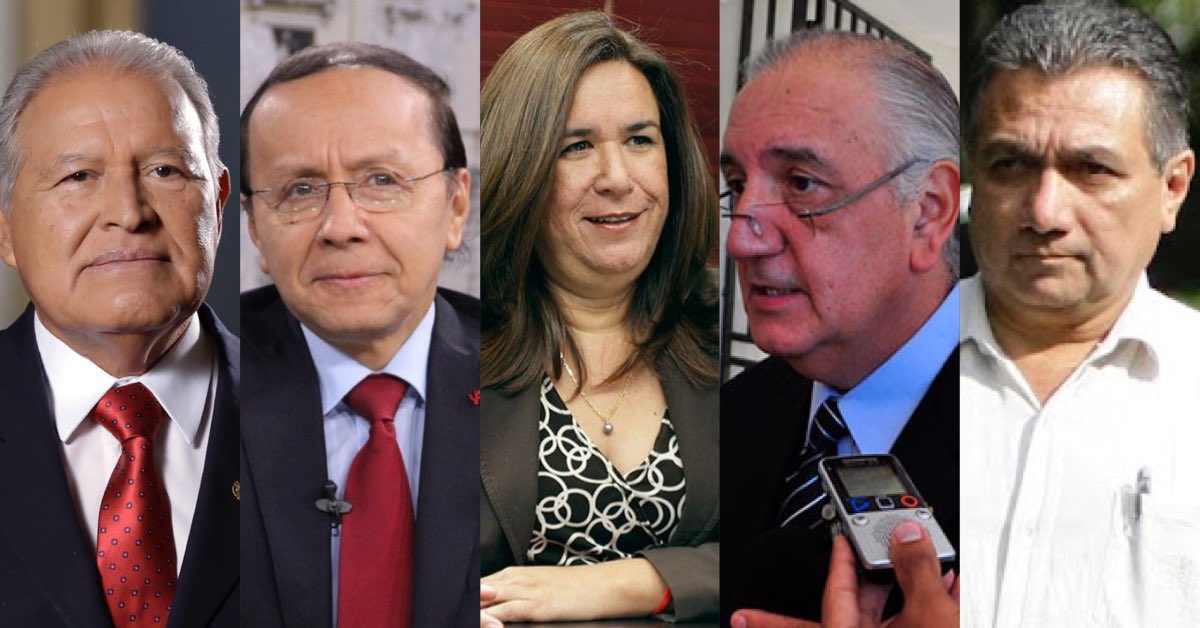 Interpol elimina difusión roja contra Sánchez Cerén, Gerson Martínez y otros tres exfuncionarios salvadoreños