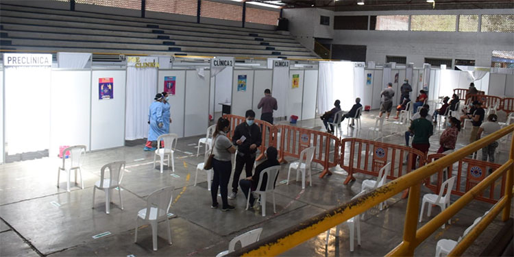 Un 30% bajan casos de Covid-19 en triaje capitalino Un 30% bajan casos de Covid-19 en triaje capitalino