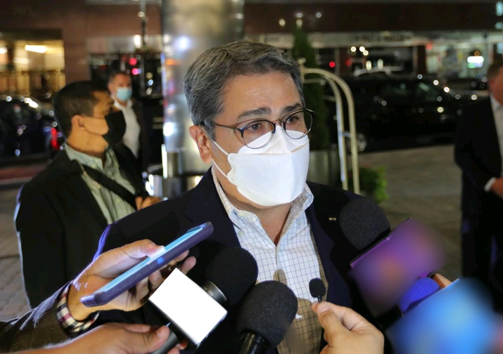 Presidente Hernández arribó a New York, para participar en 76 Periodo de Sesiones de la ONU Presidente Hernández arribó a New York, para participar en 76 Periodo de Sesiones de la ONU