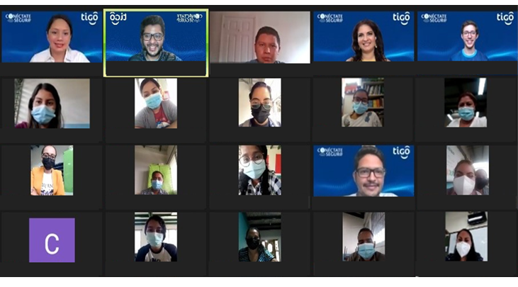 TIGO junto ACOES capacitan a docentes bajo el programa «Conéctate Segur@»