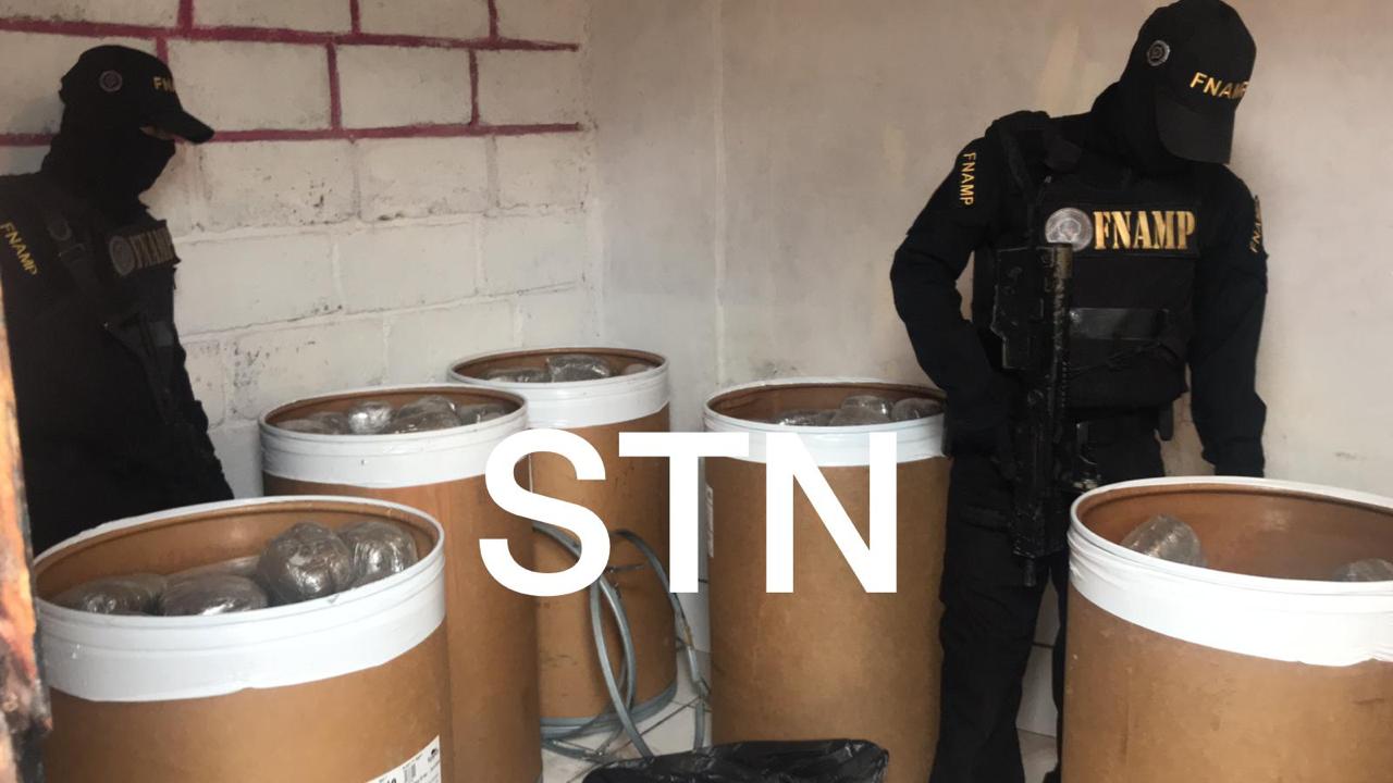 Desmantelan almacén de drogas de la Pandilla 18 en Comayagüela Desmantelan almacén de drogas de la Pandilla 18 en Comayagüela