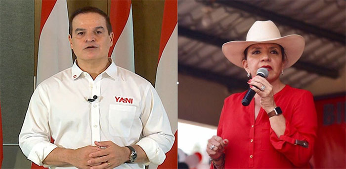 Xiomara Castro: «Descartamos una alianza de oposición con Yani» Xiomara Castro: «Descartamos una alianza de oposición con Yani»