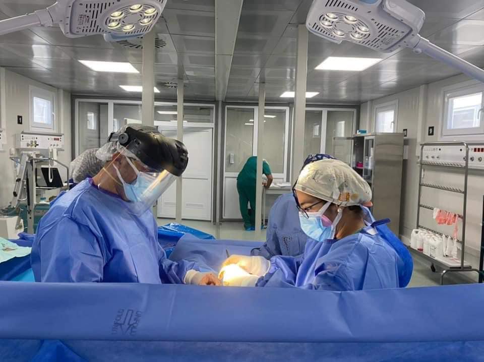 Cirugías ambulatorias se realizan con éxito en el hospital modular de Tegucigalpa