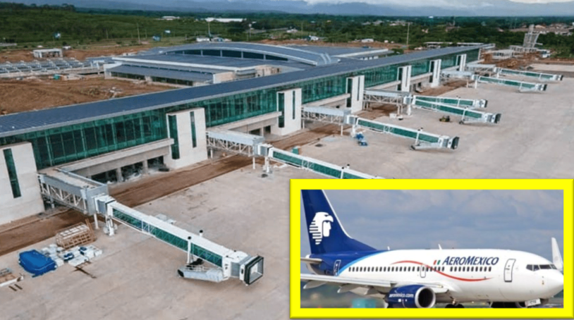 Presidente Hernández anuncia la entrada de AeroMéxico a Palmerola