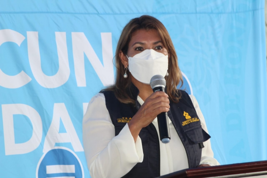 Ministra de salud:  «Estrategias implementadas con la vacuna han dado buenos resultados»