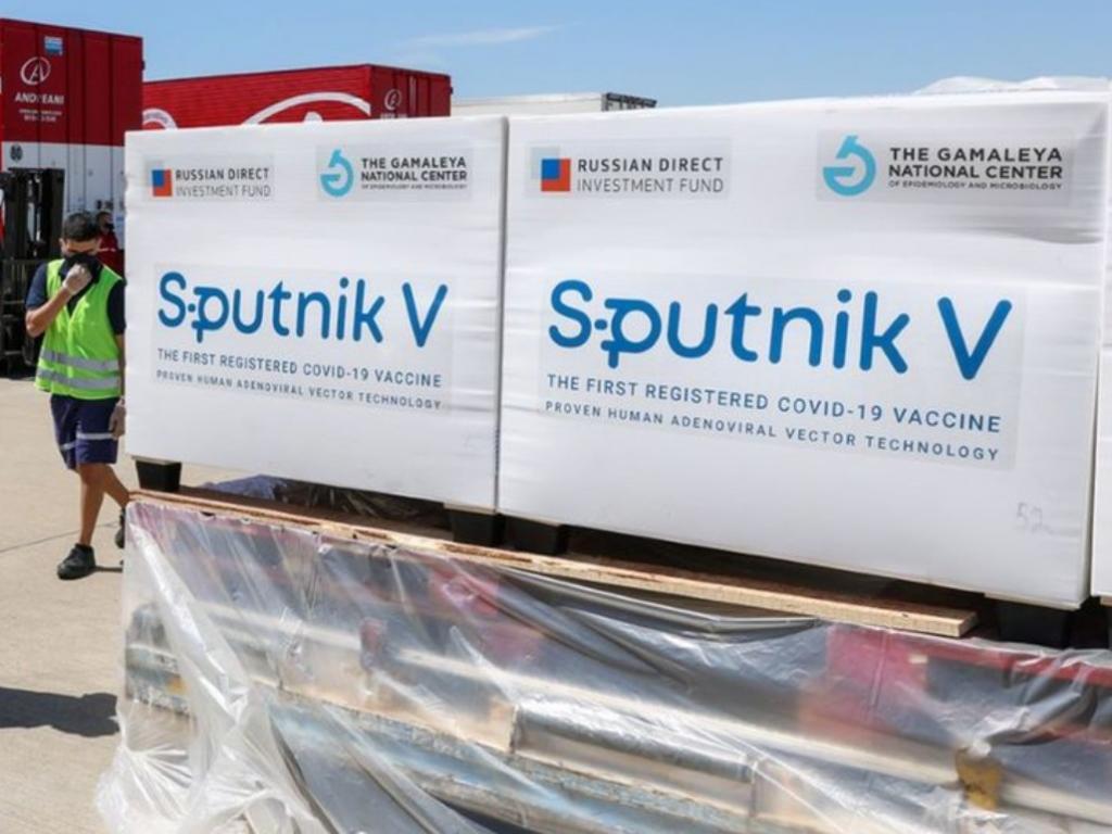 Llegan a México 6,4 millones de dosis de Sputnik V, el mayor embarque de la vacuna rusa Llegan a México 6,4 millones de dosis de Sputnik V, el mayor embarque de la vacuna rusa