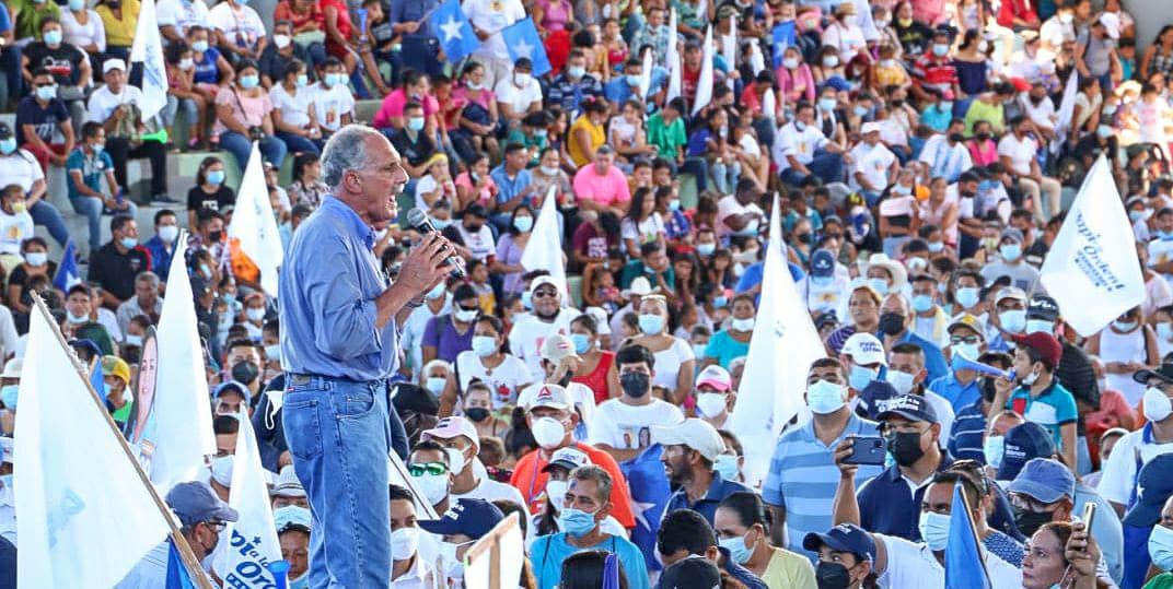 Candidatos presidenciales realizan giras por varios departamentos del país