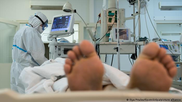 Rusia registró un récord de 887 muertes por coronavirus por cuarto día consecutivo