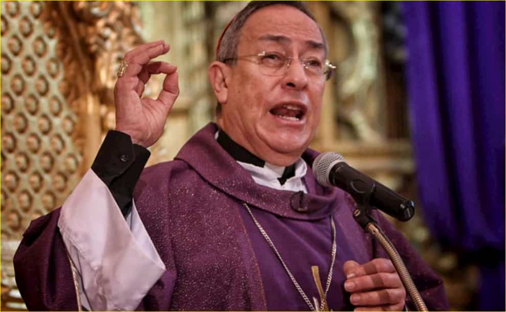 «Todo aquel que promueve la muerte, no puede estar con Dios». Cardenal Rodriguez