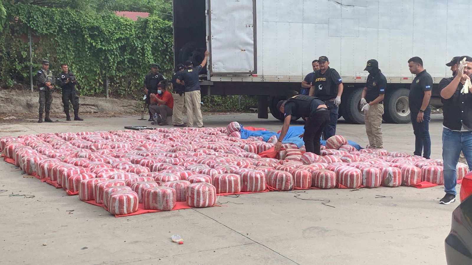 MP dirige nueva incautación de cargamento de marihuana en la zona norte